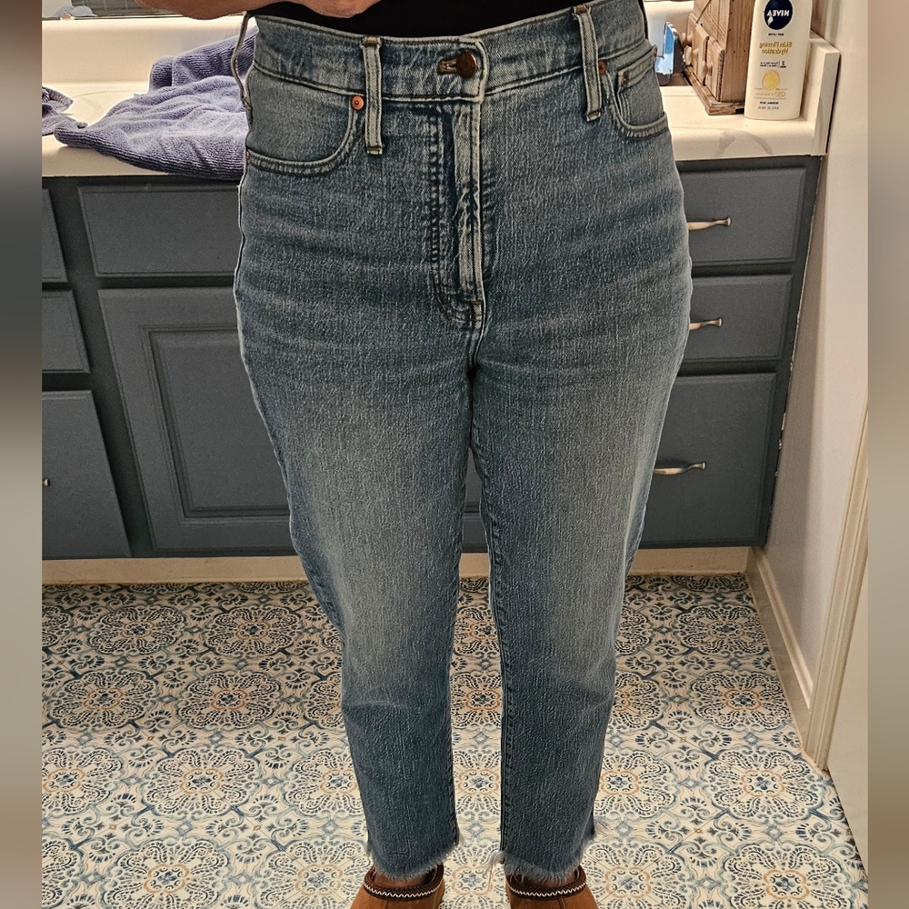 Madewell Stylish Denim Women's Straight Leg Jeans